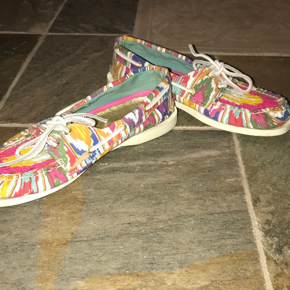 Sperry Top-Siders Multi-Color With Beading Detail - image 2